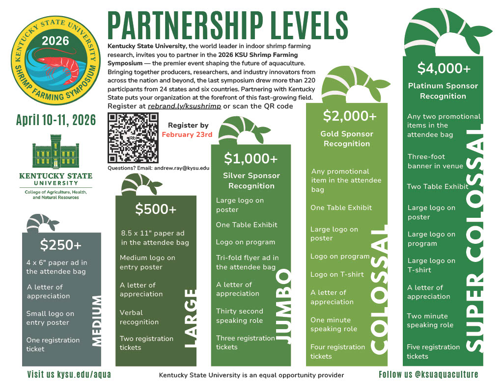 Shrimp Symposium Partnership Flyer