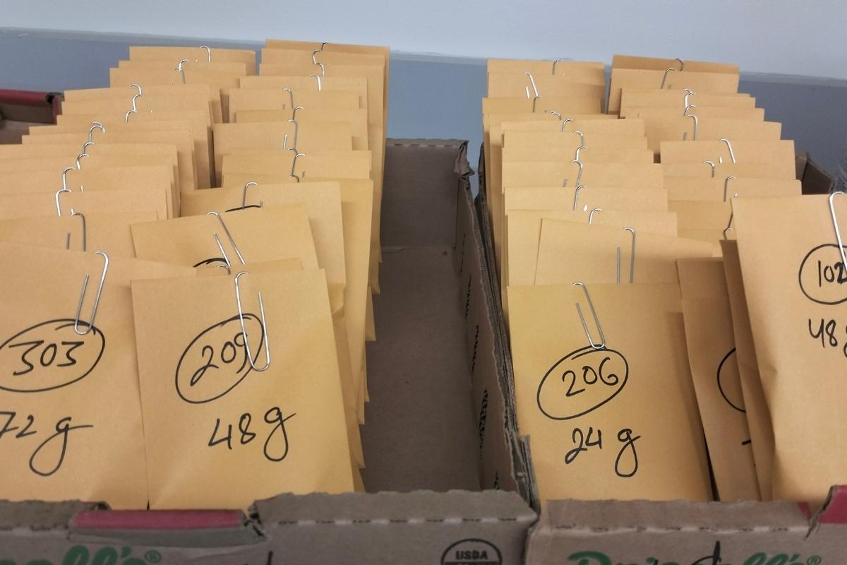 Fertilization package ready for late season N application