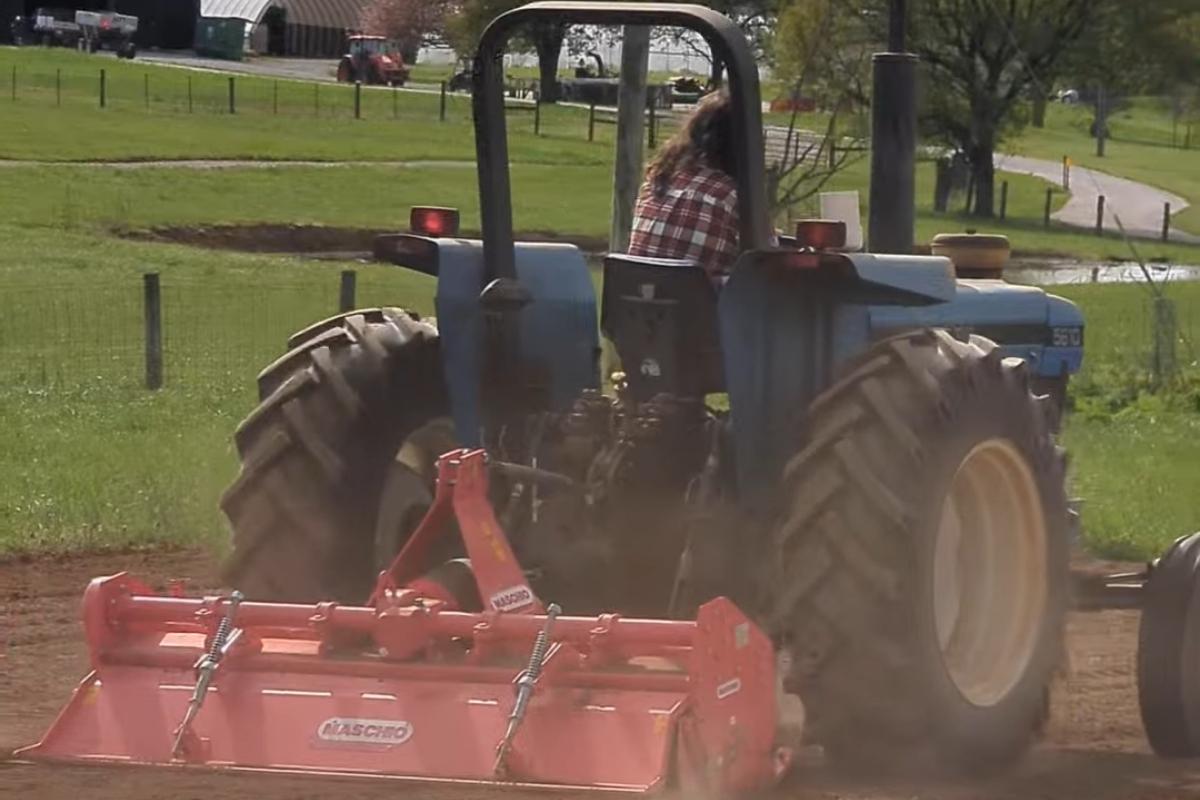 Field preparation for soybean plantation