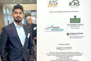 Sudip ready for KAS presentation