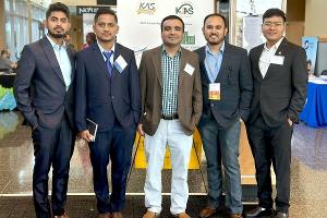Agronomy Lab team at KAS conference