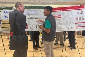 Lalit presenting his work in KAS 2024