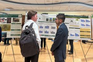 Manish presenting his work in KAS 2024