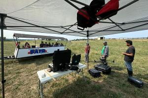 Agronomy lab team presence at Field day 2024