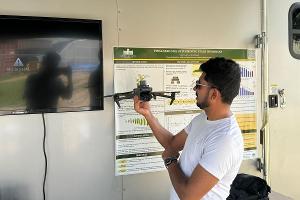 Sudip navigating drone and its sensor