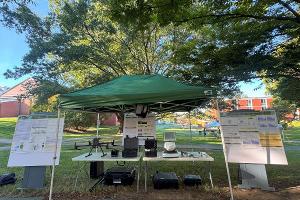 Agronomy Lab set up for AgRoundUp 2024