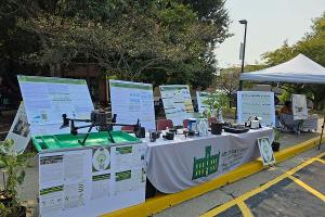 Agronomy Lab set up for AgRoundUp 2025