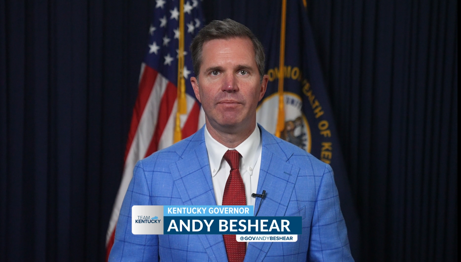 Governor Andy Beshear — recorded message preview