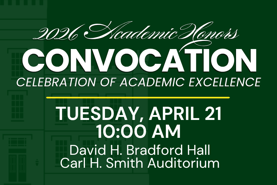 2026 Academic Honors Convocation