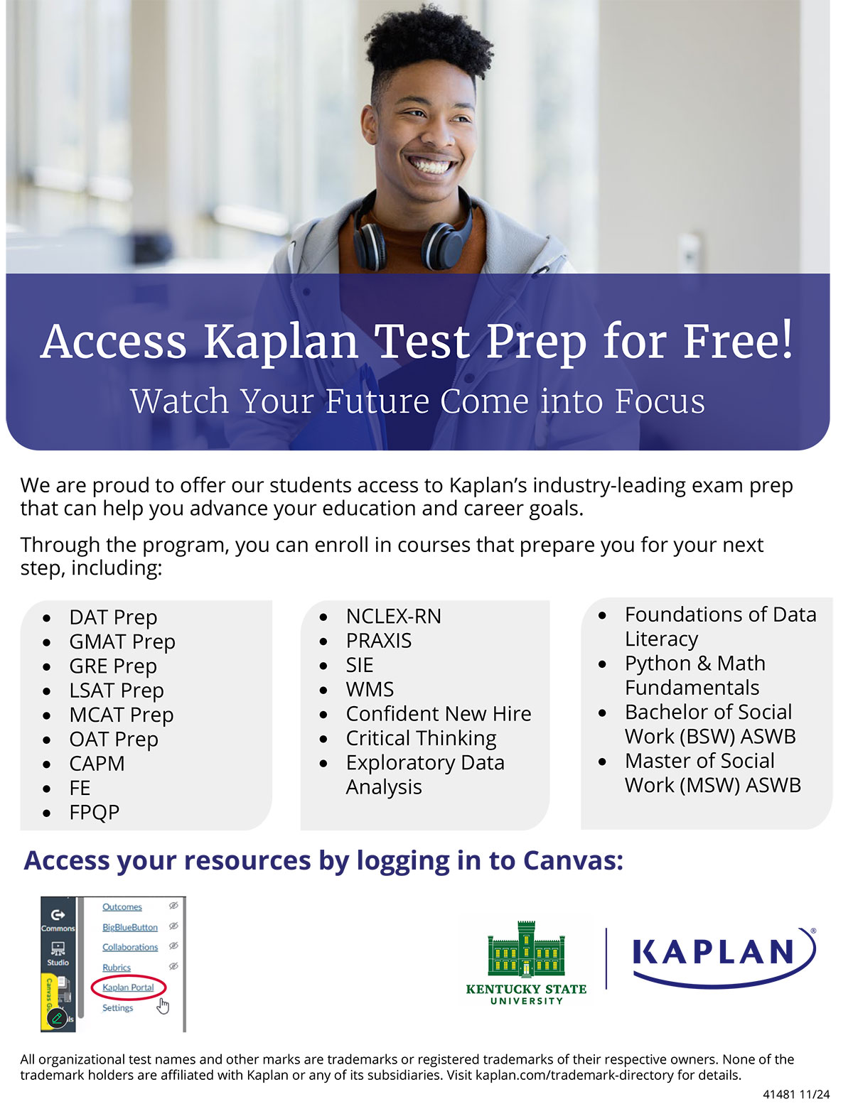 Kaplan info