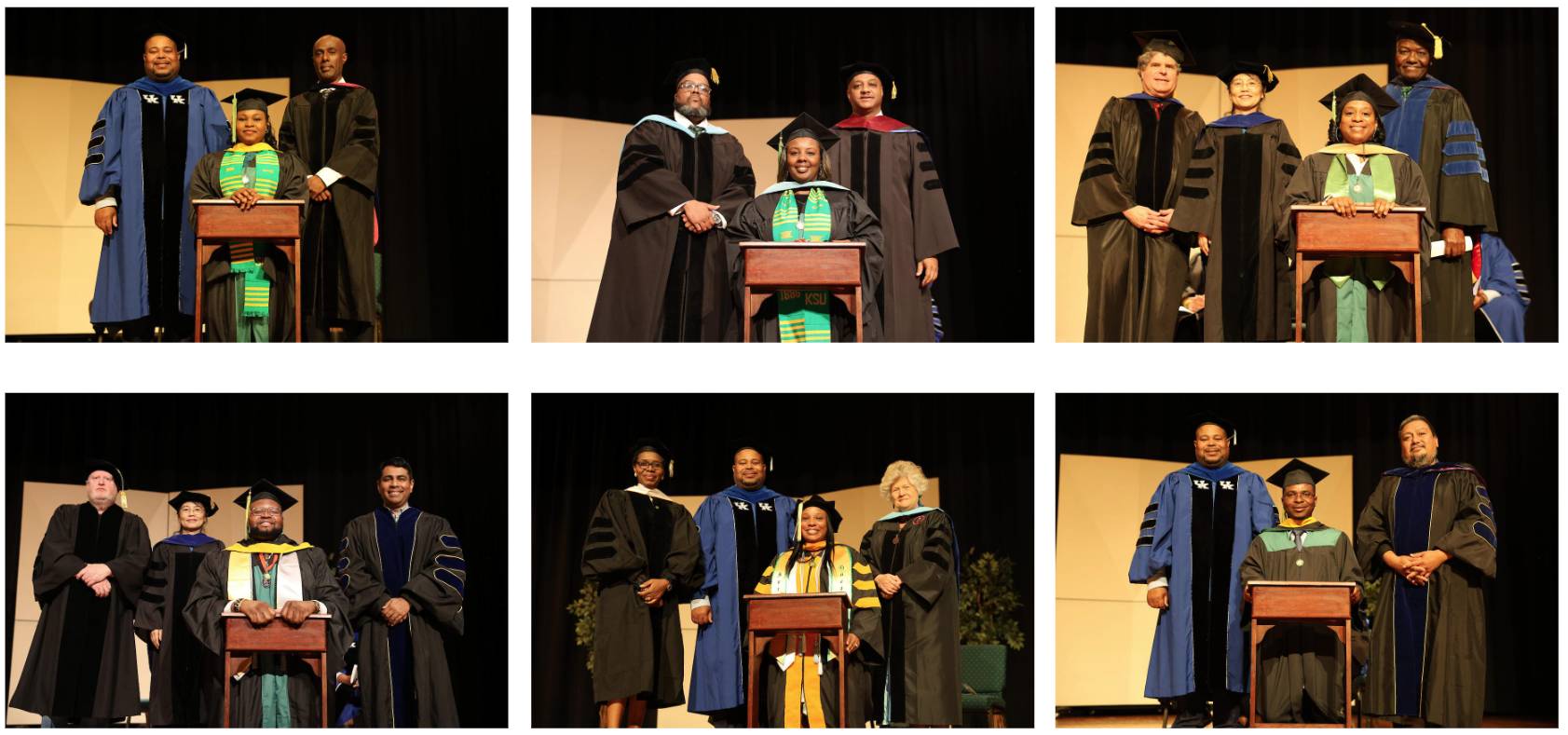 Hooding Ceremony Collage