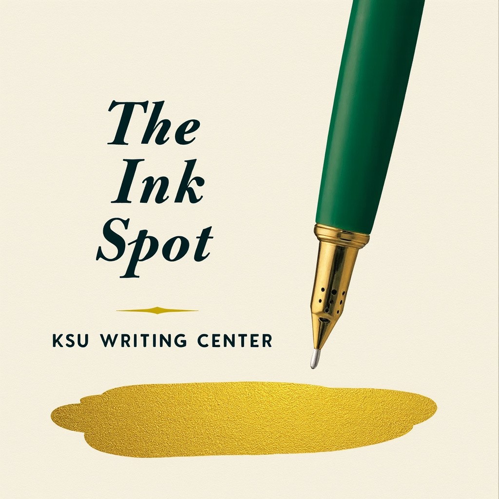 The Ink Spot, KSU Writing Center writing center logo